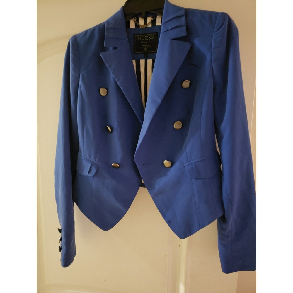 GUESS Crop Blazer Size 2